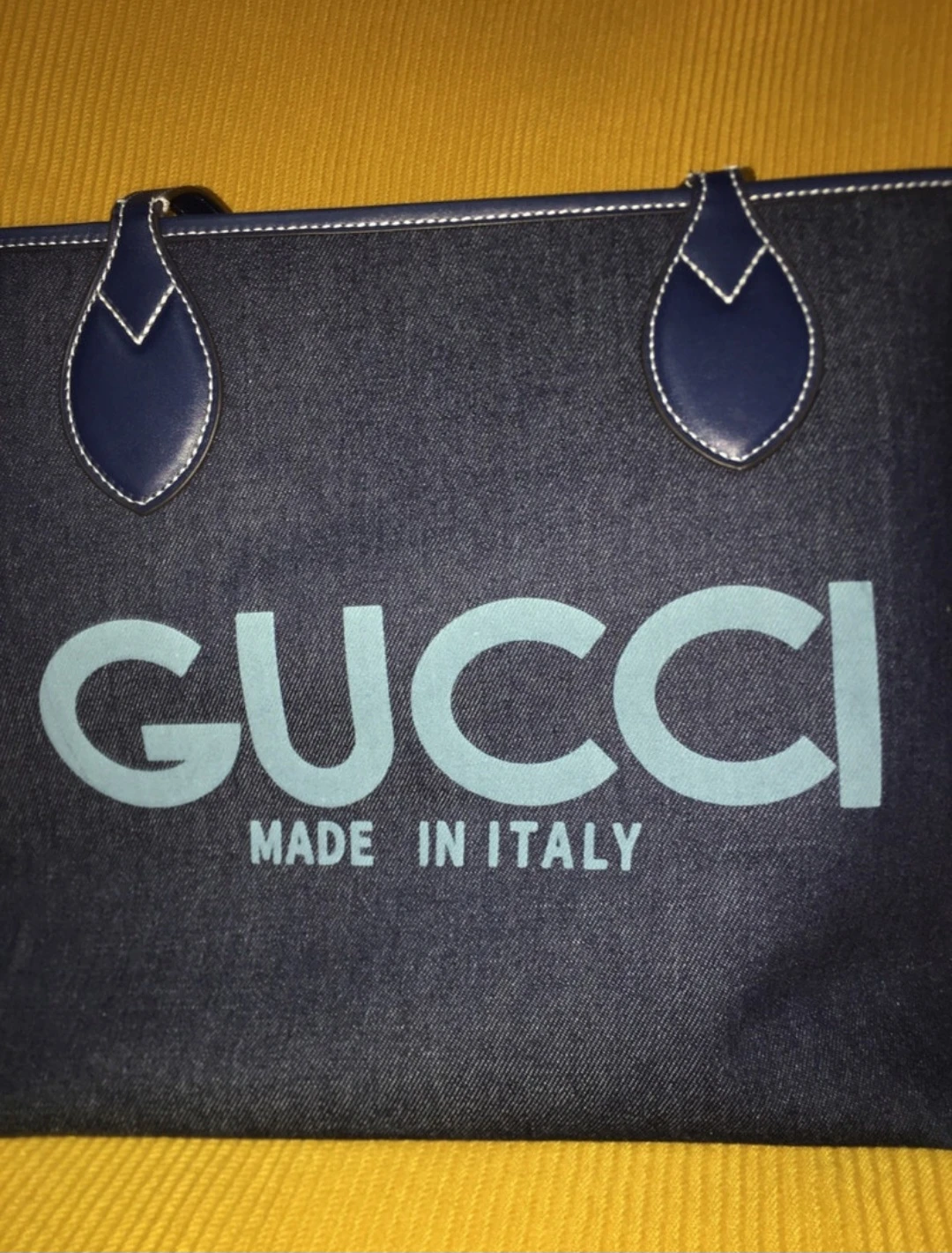 Gucci Denim Tote Bag - Made in Italy - photo 4
