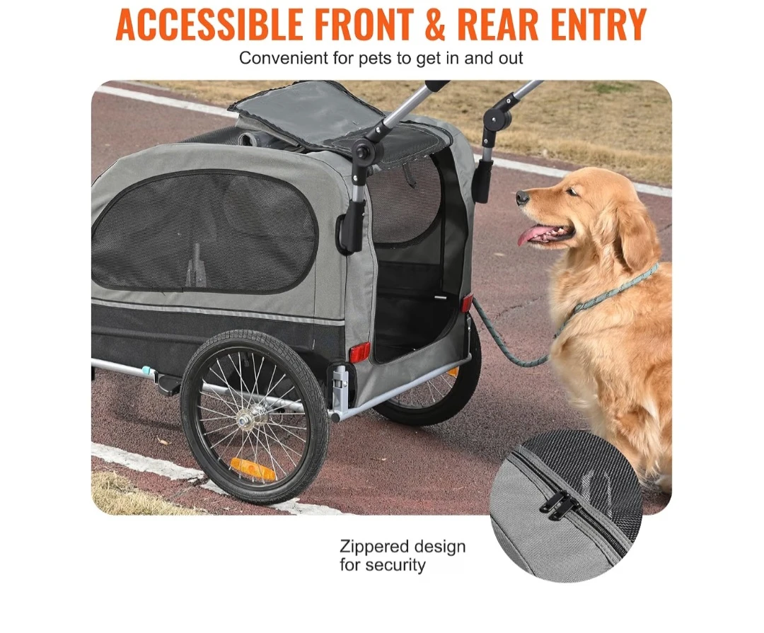 New Vevor Pet Stroller -Trailer - photo 5