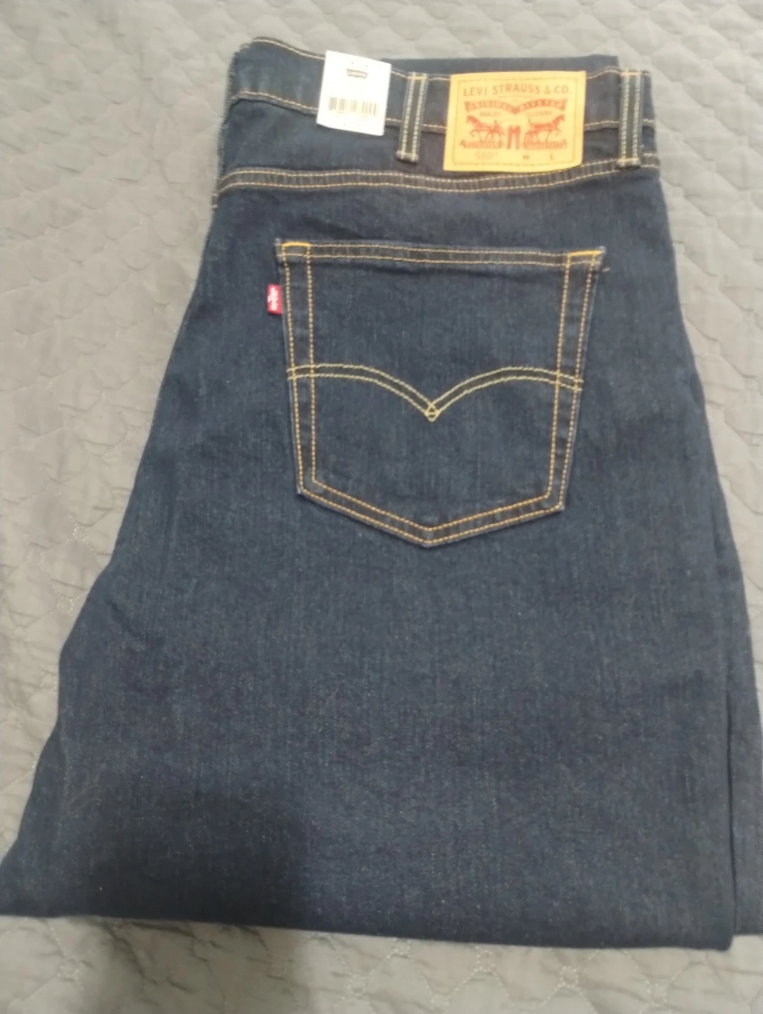 Levi's 550 Relaxed Fit Jeans Size 42x36 - photo 4