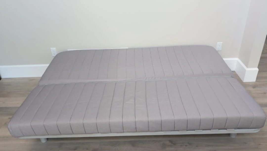 IKEA BEDDINGE Sofa Bed with Charcoal NYHAMN Cover - photo 4