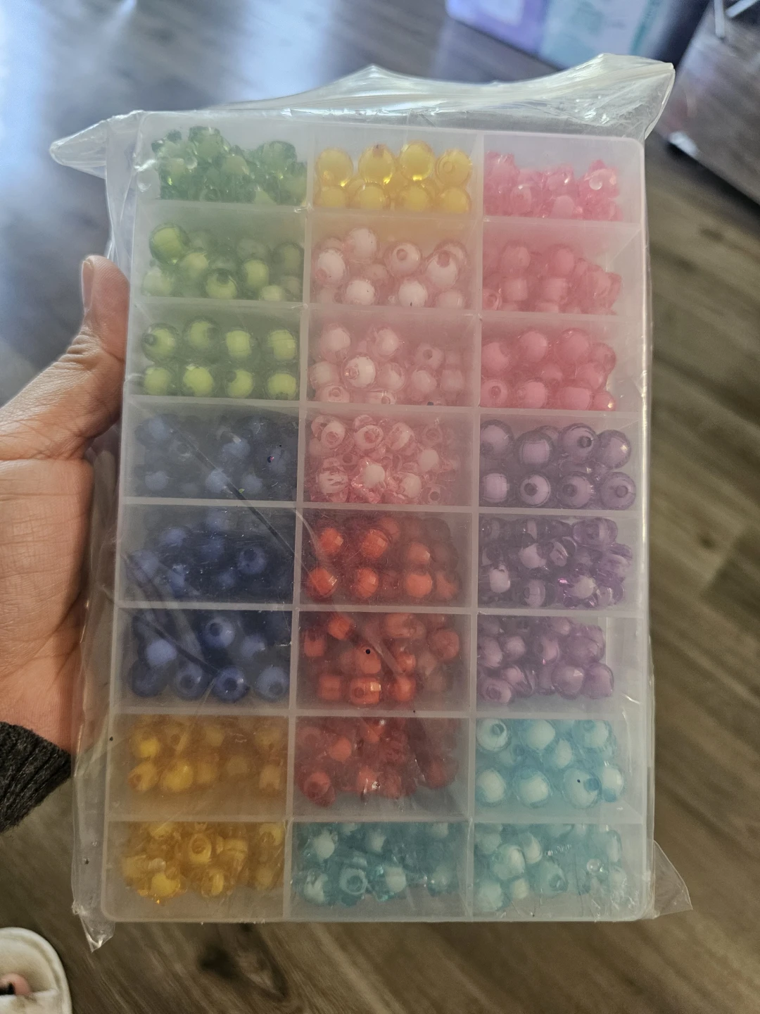 DIY Jewelry Making Beads Kit - Rainbow Necklace Bracelet - photo 2