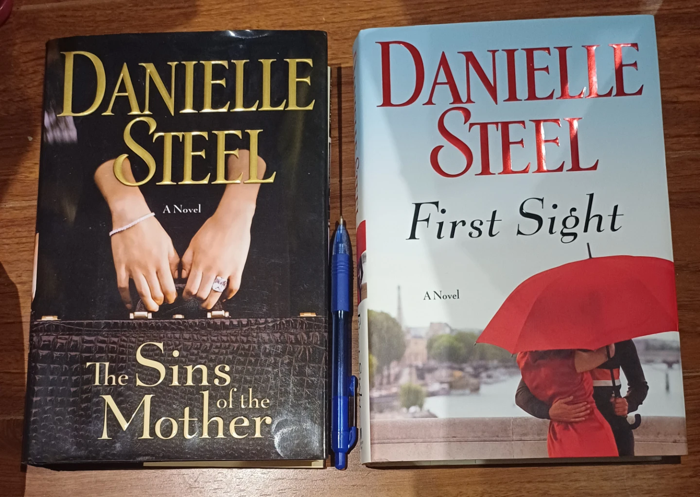 Danielle Steel hardcover - The Sins of the Mother & First Sight