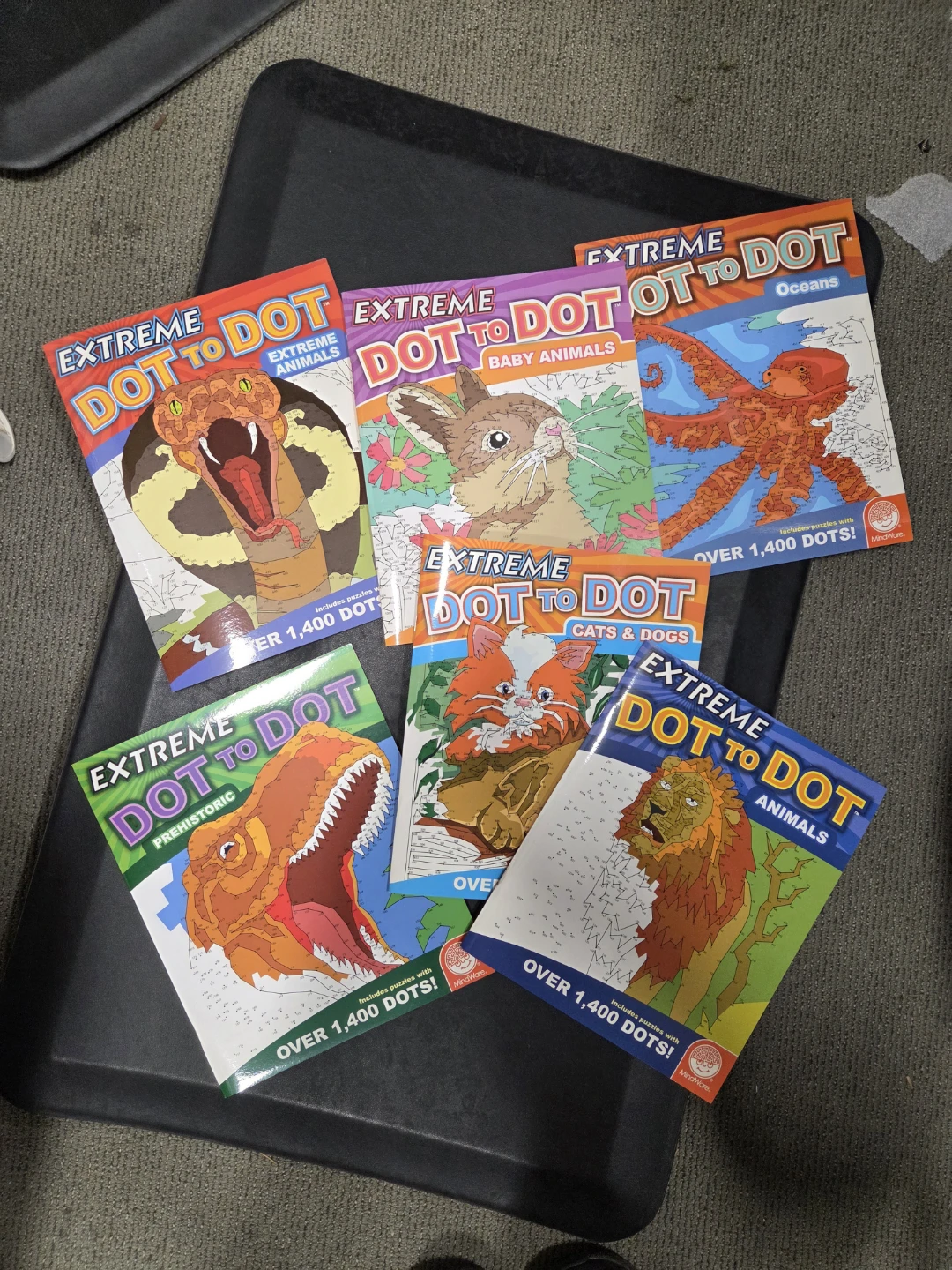 Extreme Dot to Dot Books colouring books