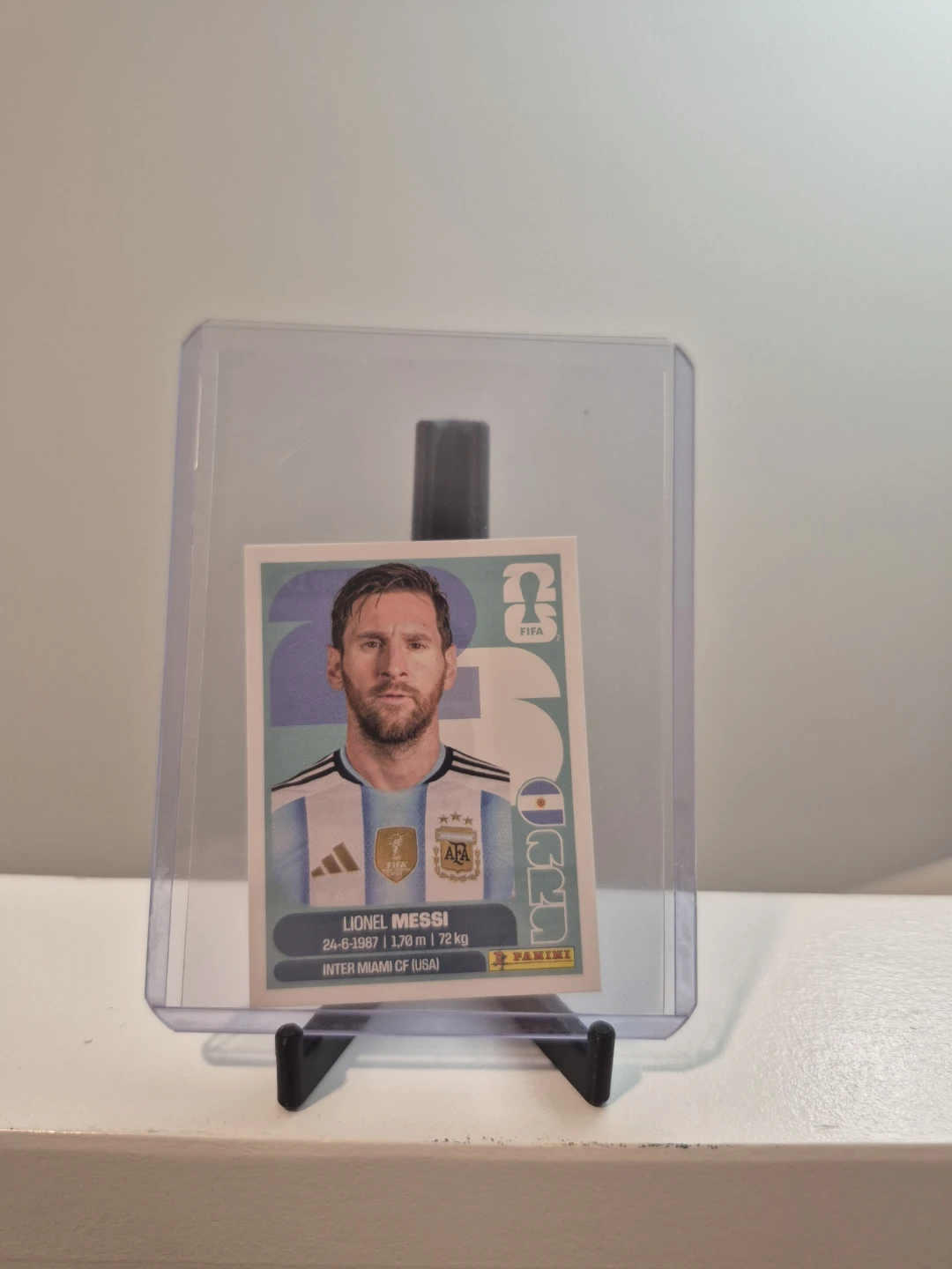 Panini FIFA World Cup 2026 Lionel Messi Sticker