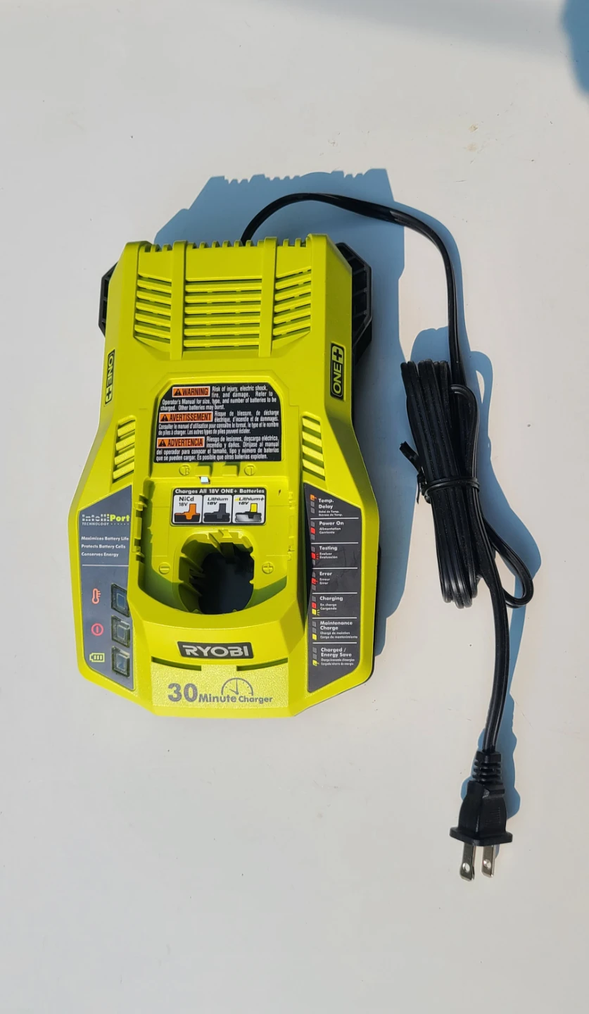 New RYOBI P117 Battery Charger