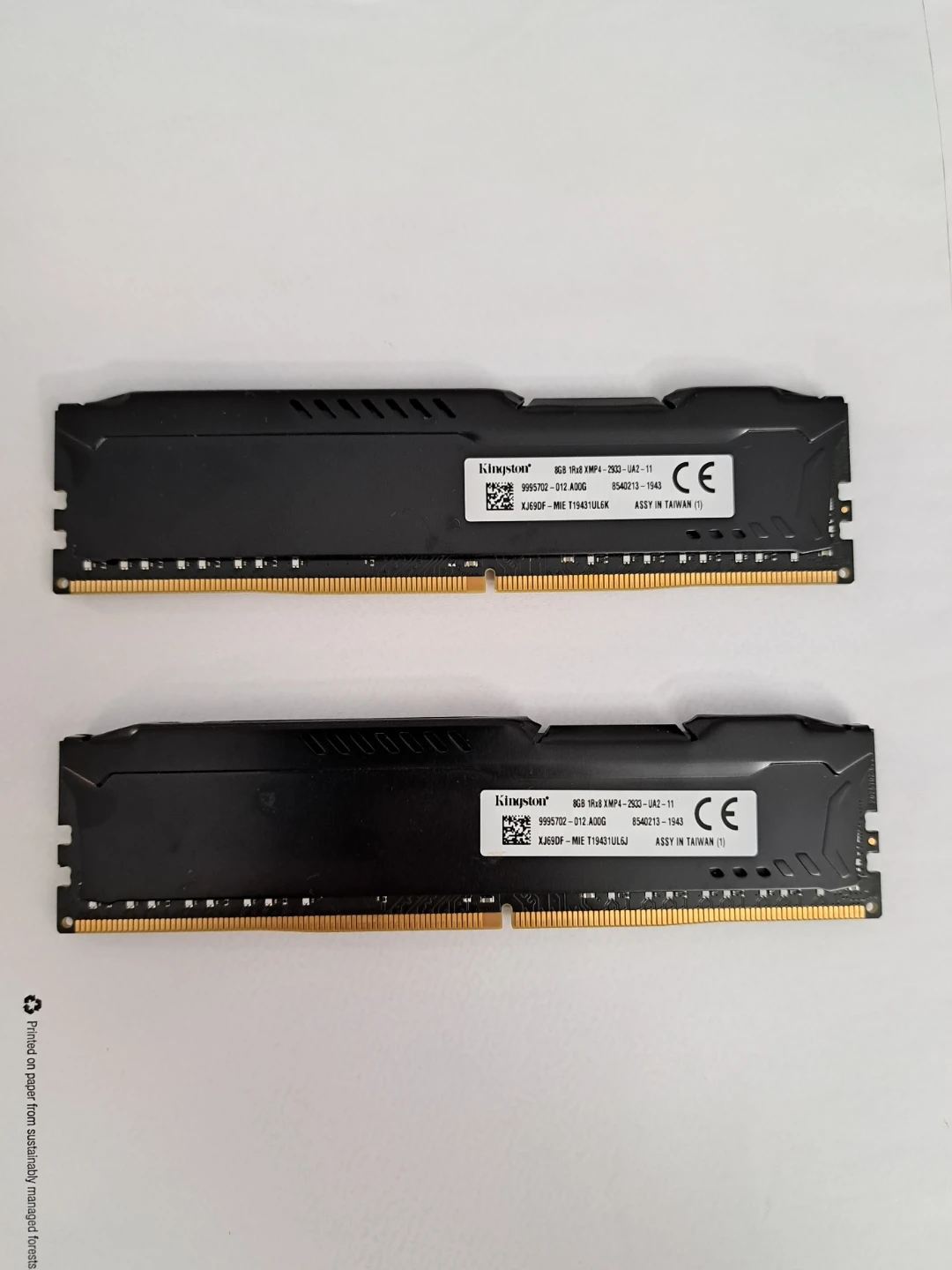 HyperX FURY DDR4 16GB RAM Kit (2x8GB) - photo 2