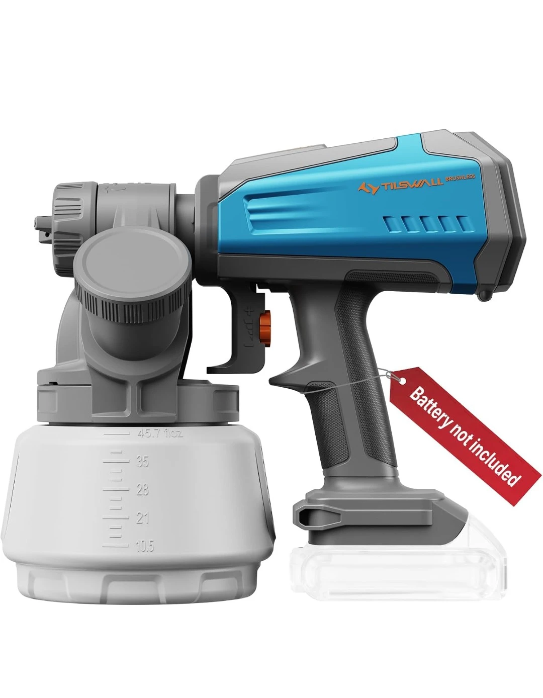 TISWALL HVLP Floor Based Spray Gun JS-FB17AI - photo 2