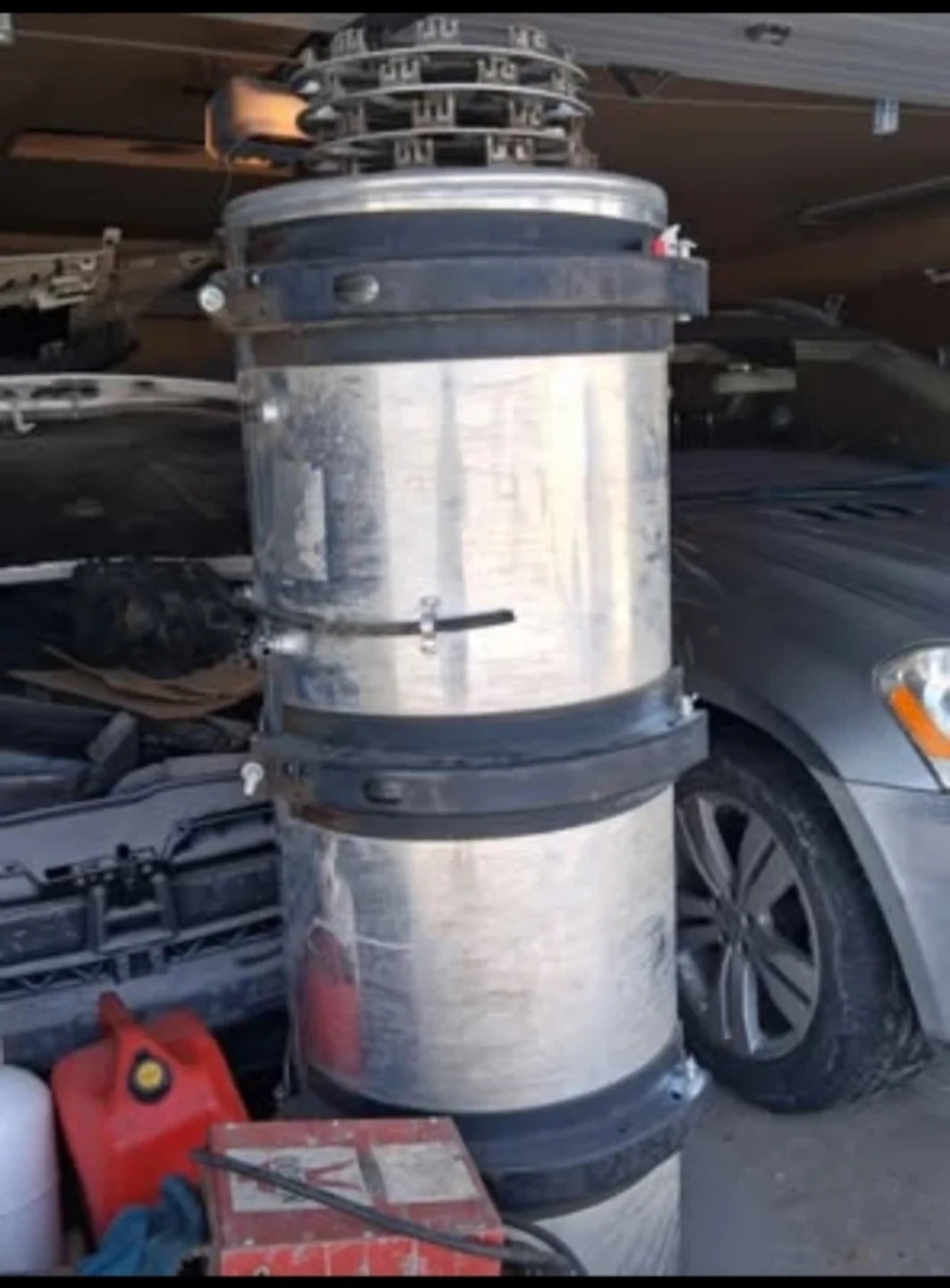Truck fuel tank