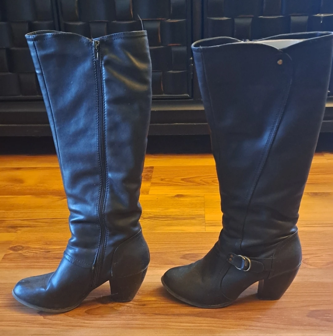 Black Knee-High Boots - photo 3