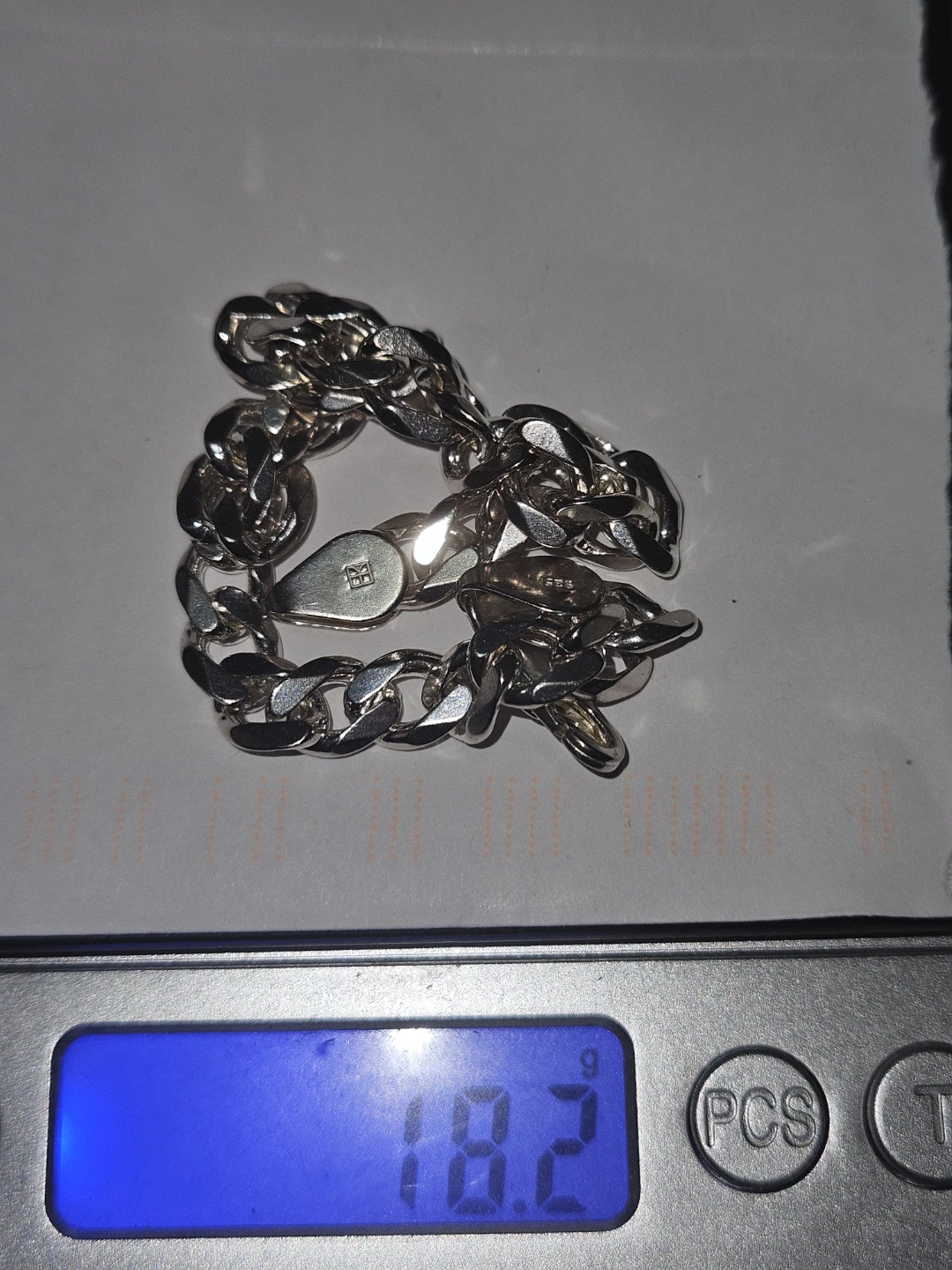 Bracelet 925 silver 8 inches 18.1 gram - photo 2