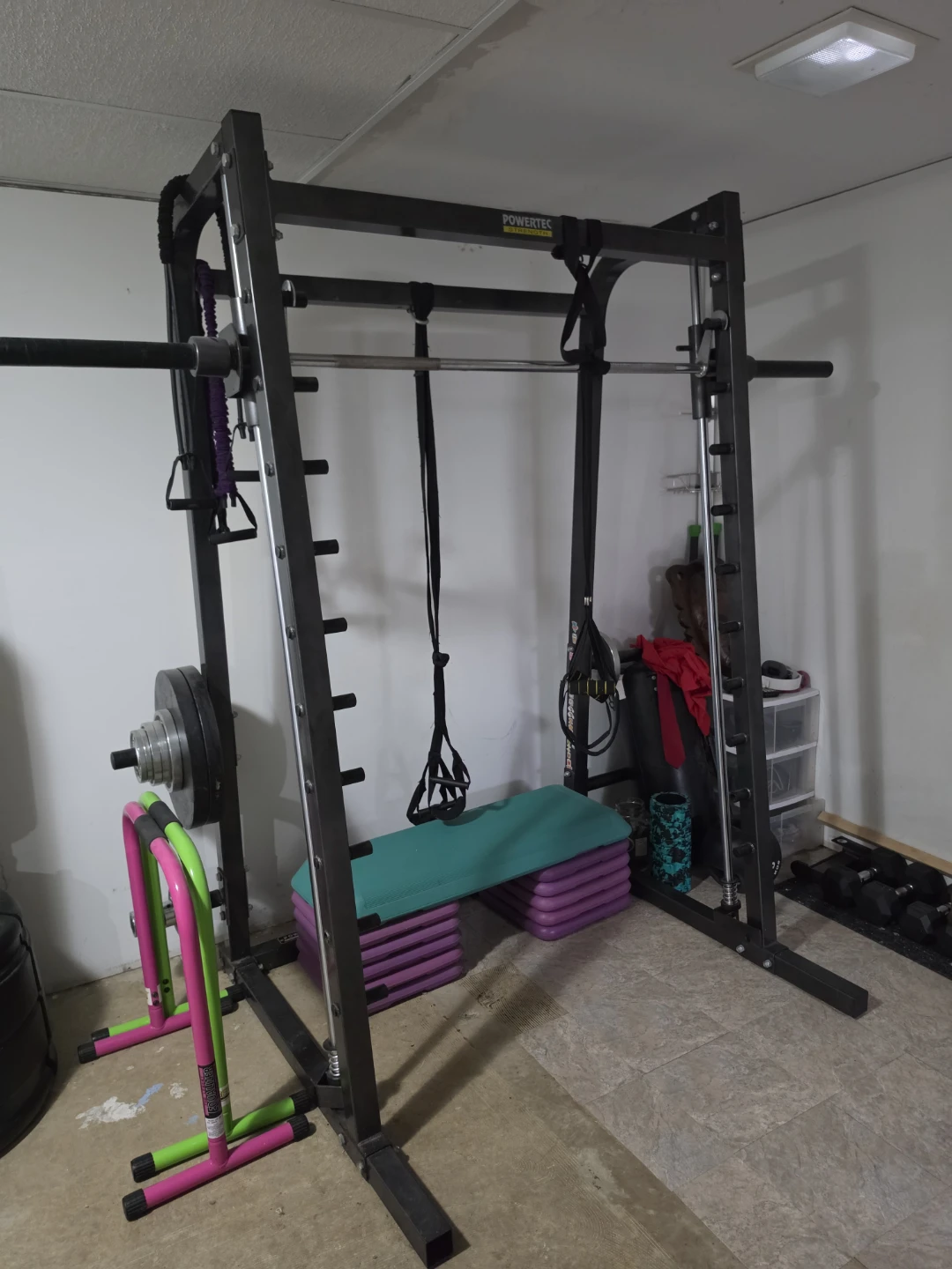 POWERTEC Smith Machine with Accessories