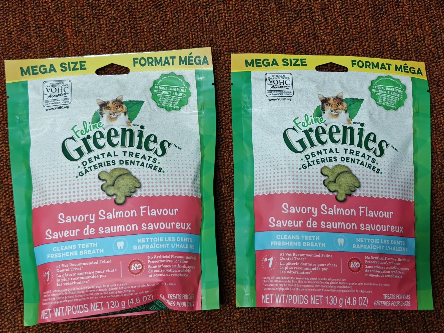 Greenies Salmon Flavour Dental Cat Treats