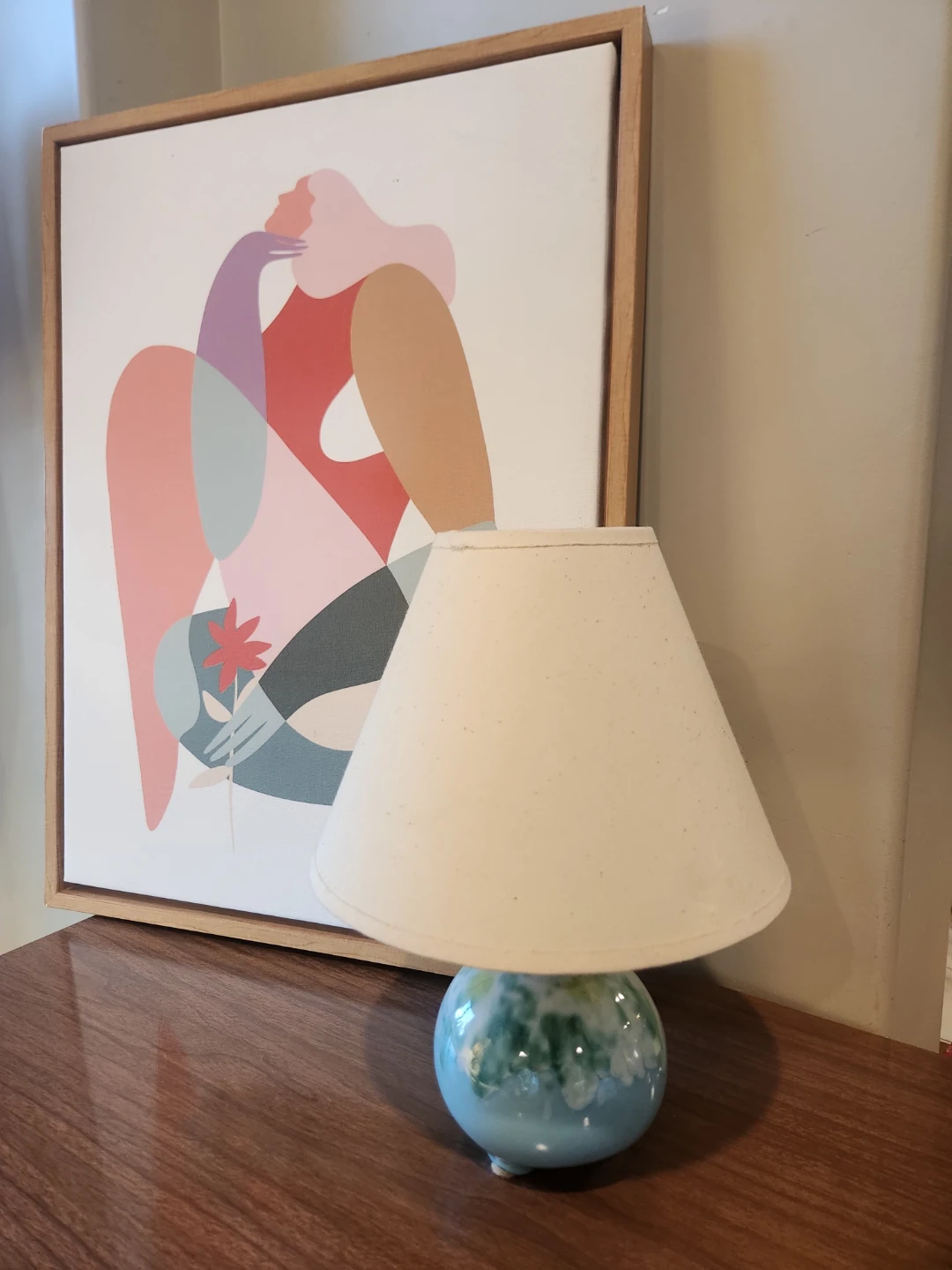 MID CENTURY  LAVA DRIP micro lamp