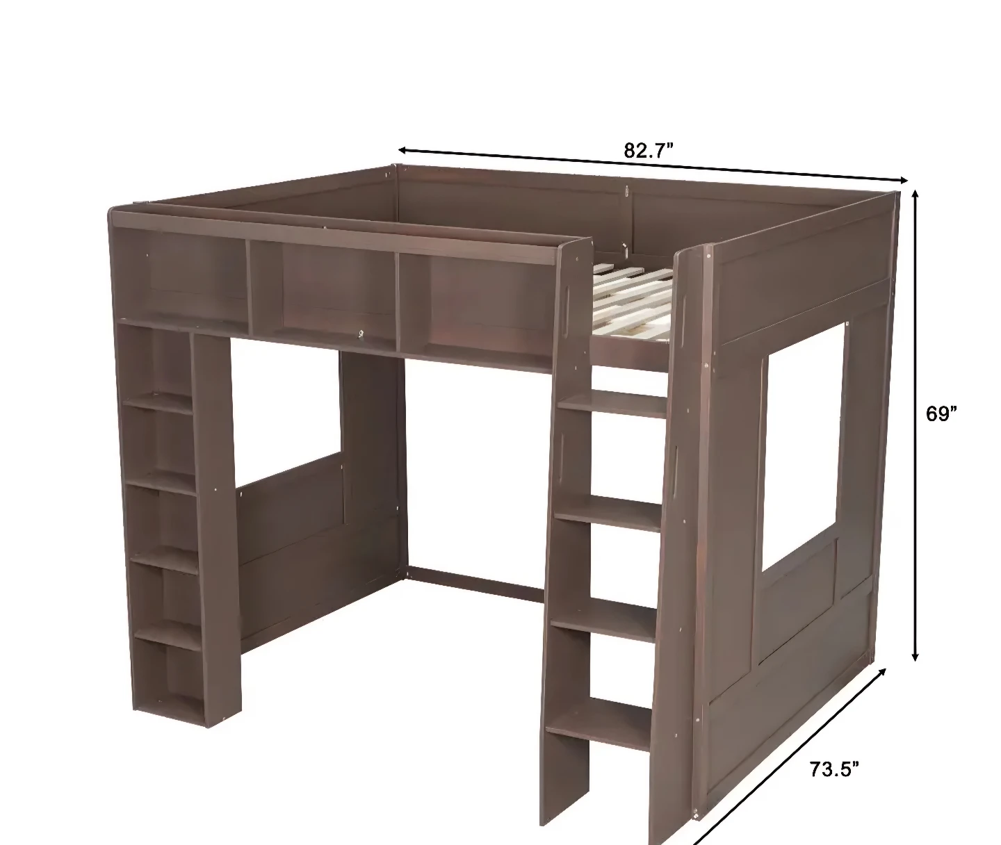 Queen Sized Loft Bed Frame - photo 5