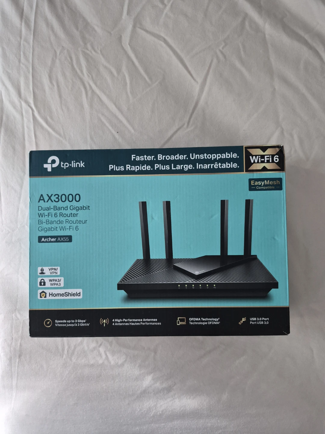 TP-Link AX3000 Dual-Band Wi-Fi 6 Router