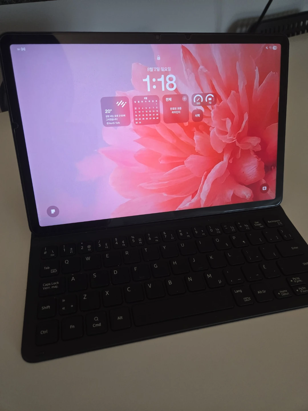 Samsung Galaxy Tab S8+ Keyboard Cover