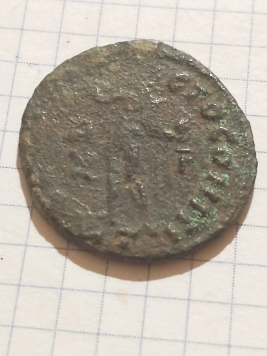 306-337 AD Constantine I  radiate sun worship ancient Roman coin - photo 2