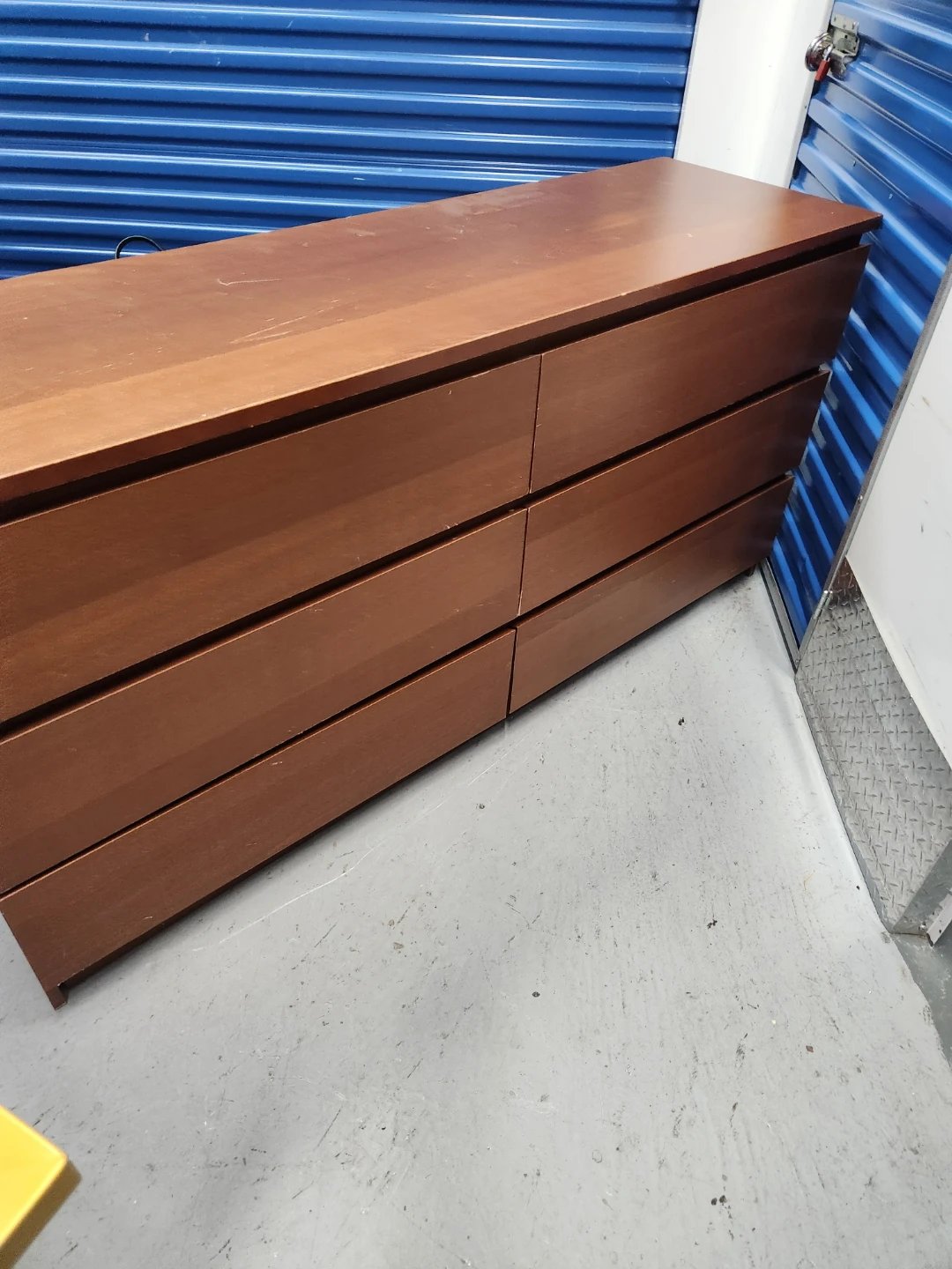 soled wood dresser