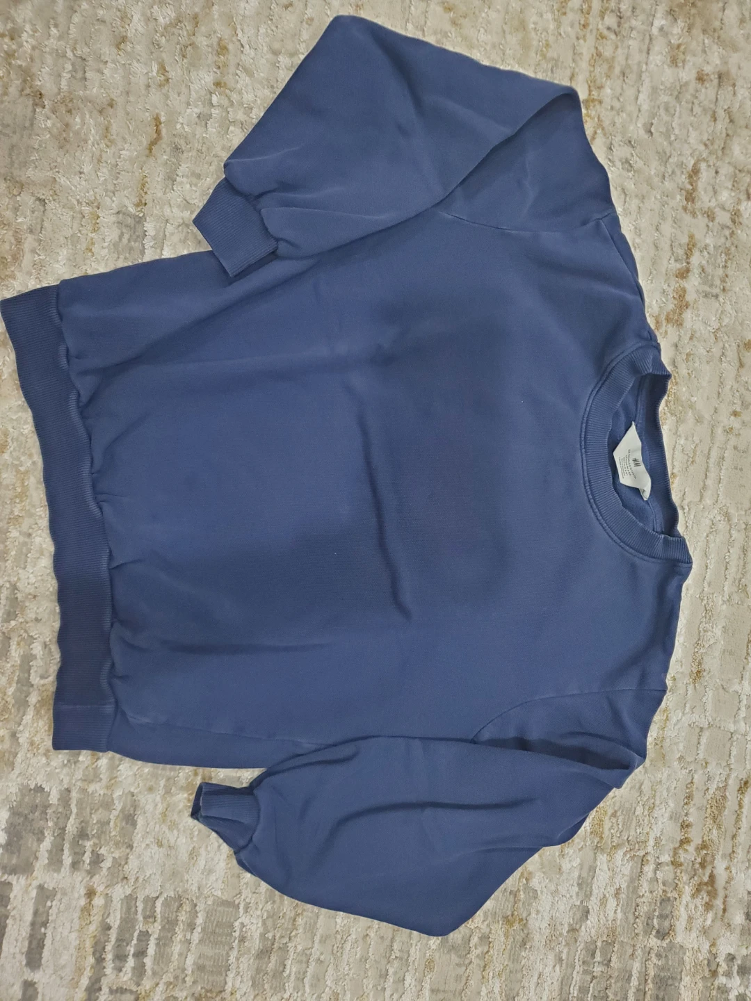 H&M Blue Crewneck Sweatshirt