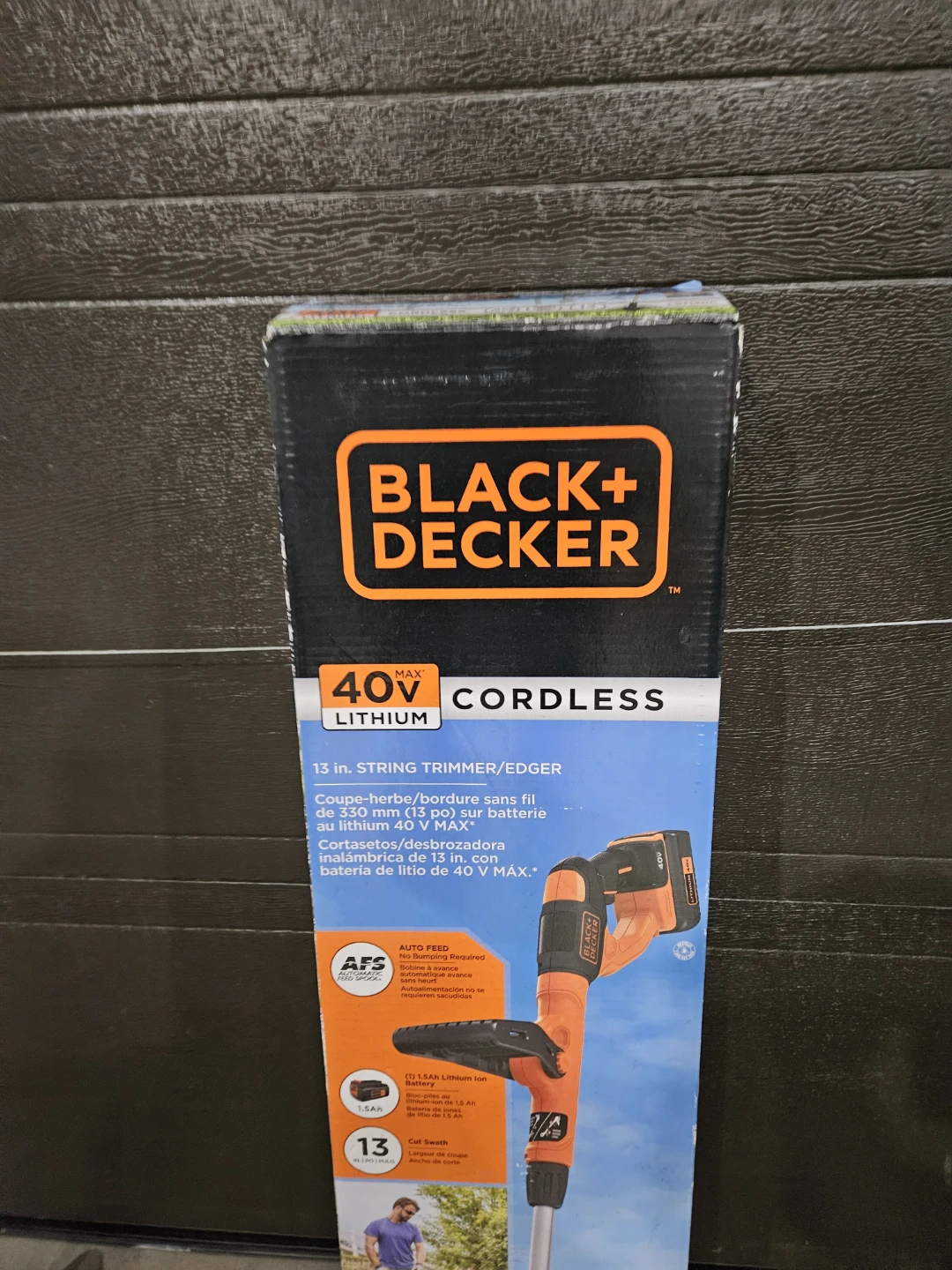 BLACK+DECKER 40V Lithium Cordless 13" String Trimmer/Edger - photo 2
