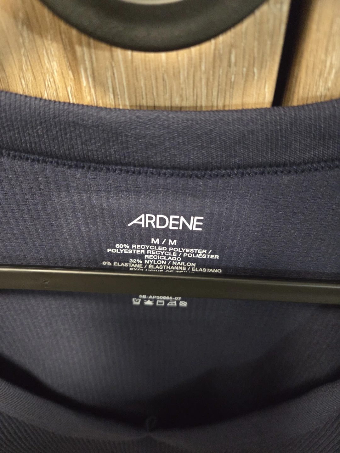 Ardene Navy Long Sleeve Cropped Top M/M - photo 2