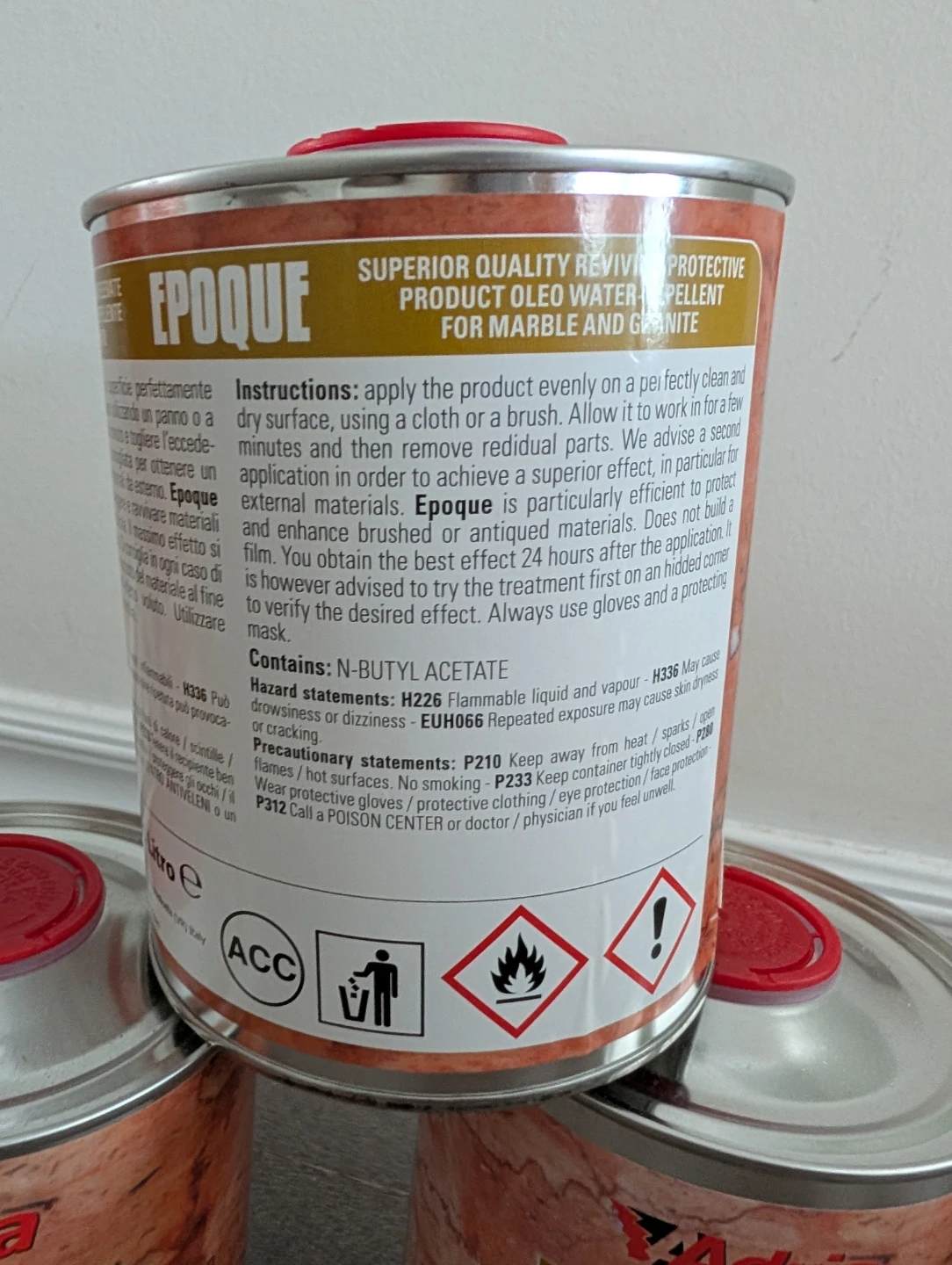 Adria EPOQUE Reviving Protective for Marble and Granite - photo 3