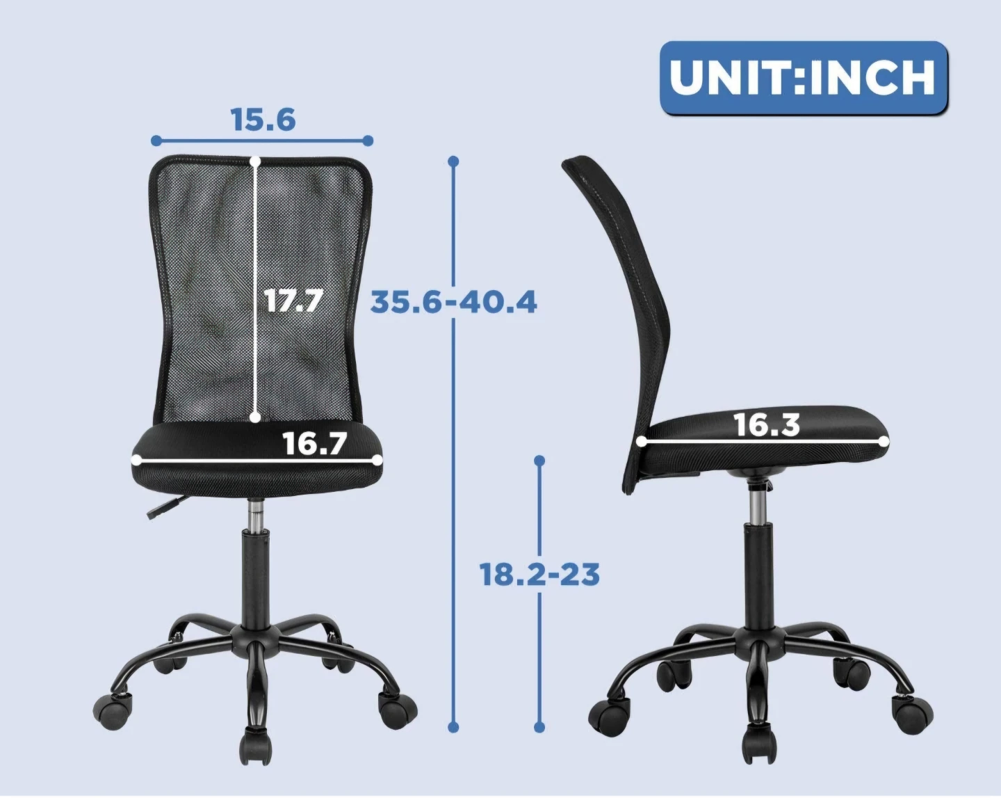 Adjustable Overbed Desk + Ergonomic Office Chair - photo 4