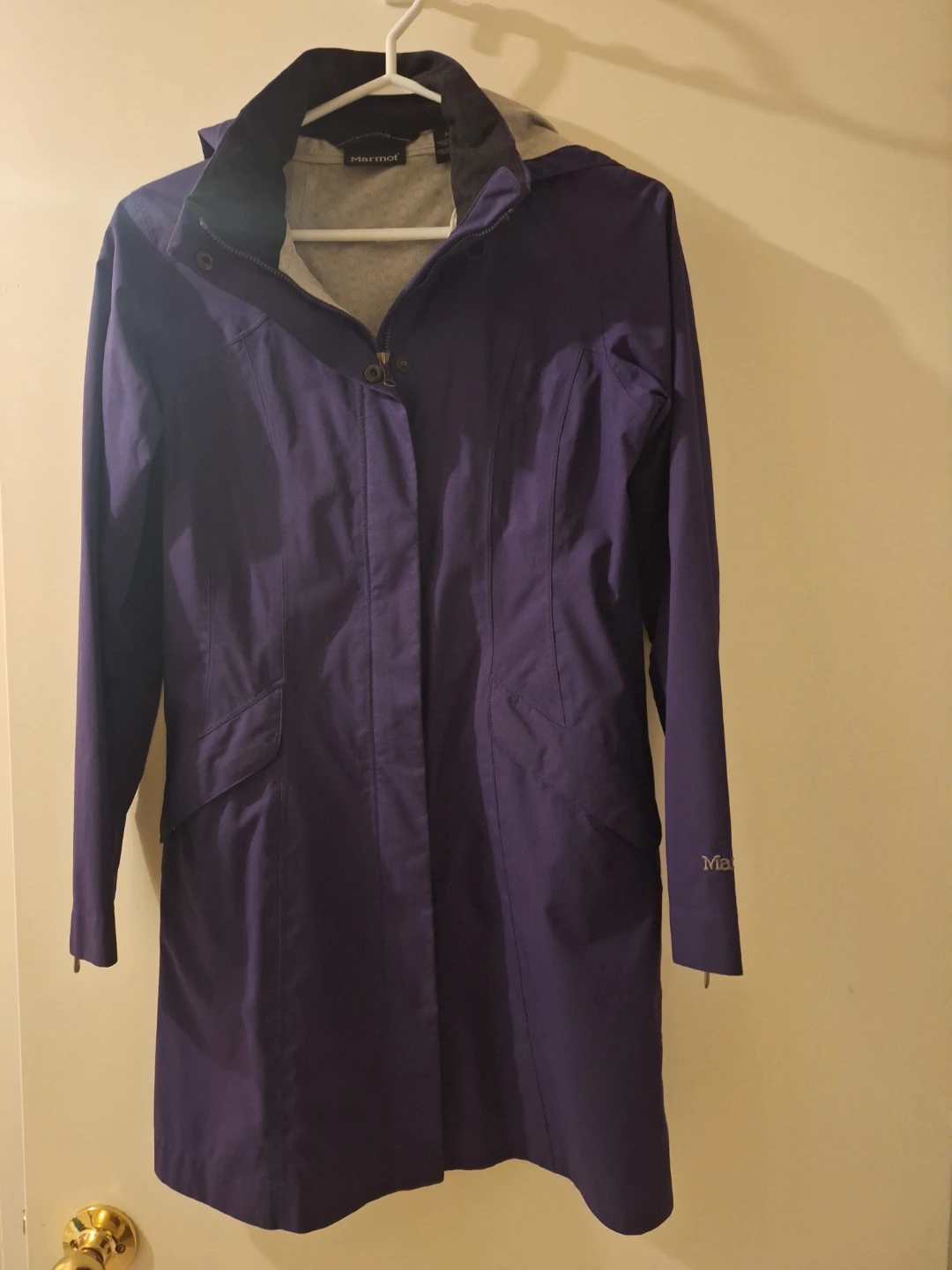 Marmot MemBrain Purple Rain Coat Size Small