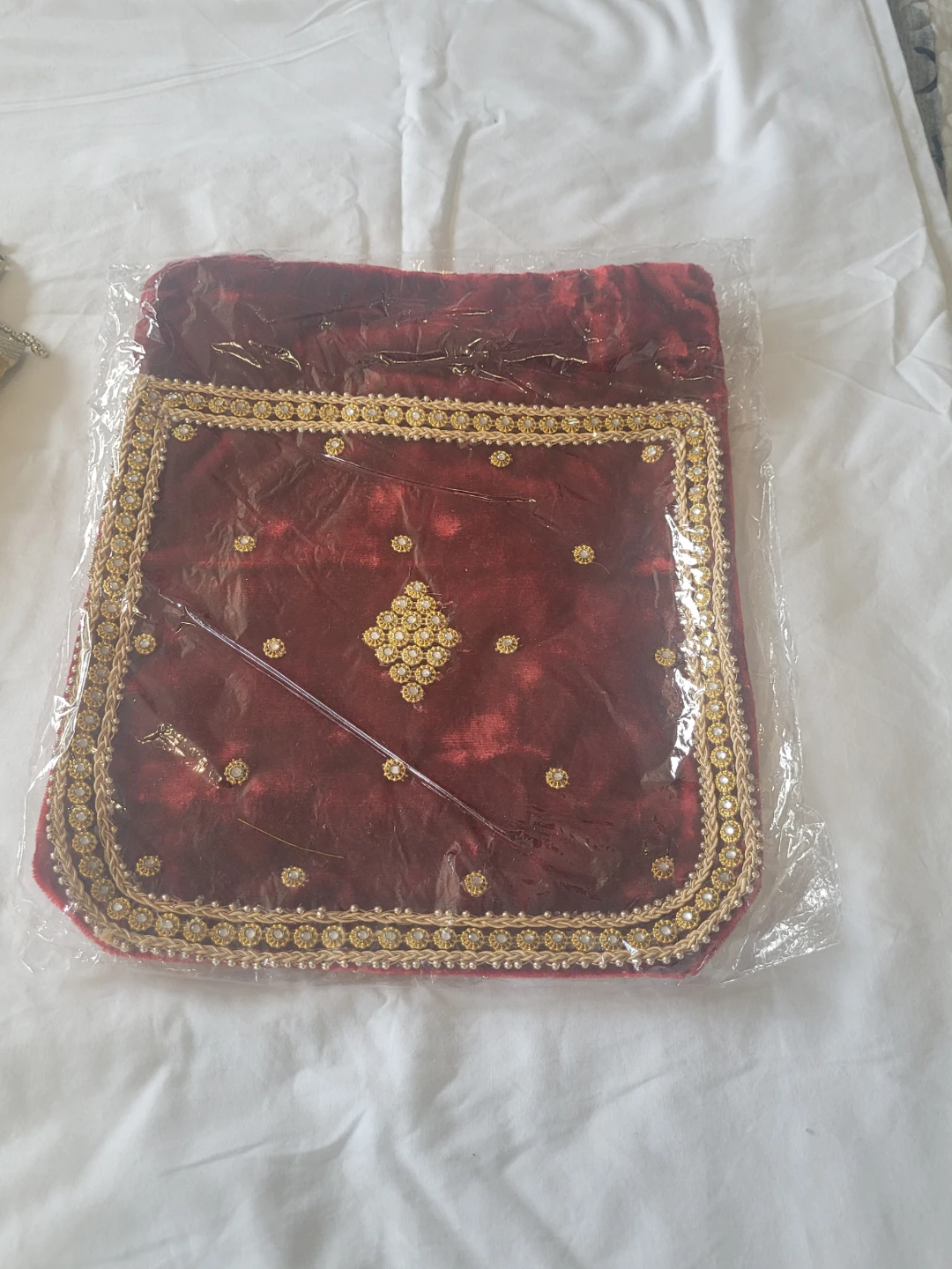 Embellished Velvet Gift Bags