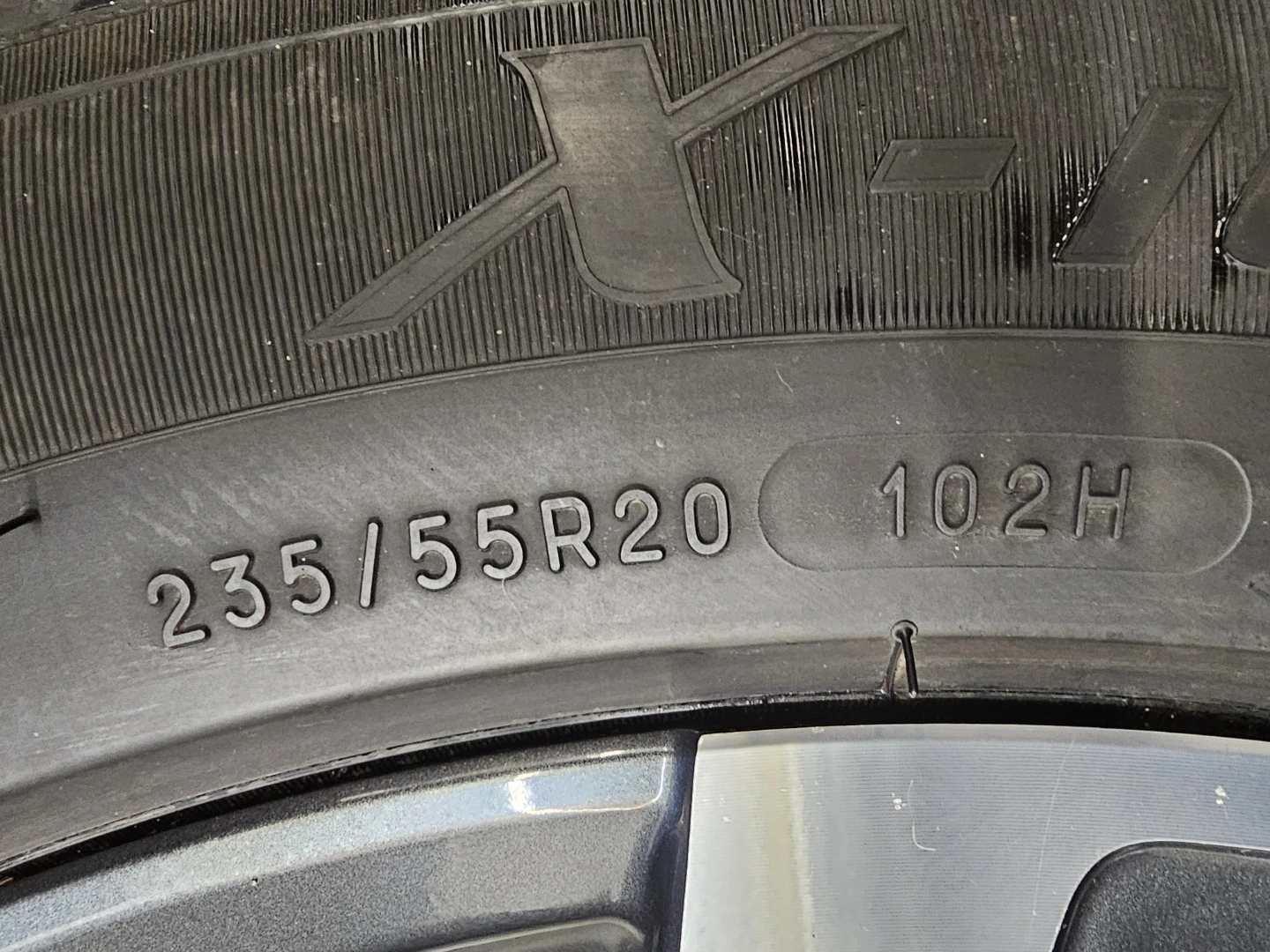 LEXUS RX350 WINTER TIRES ON O.E.M RIMS 235/55 R20 - photo 5