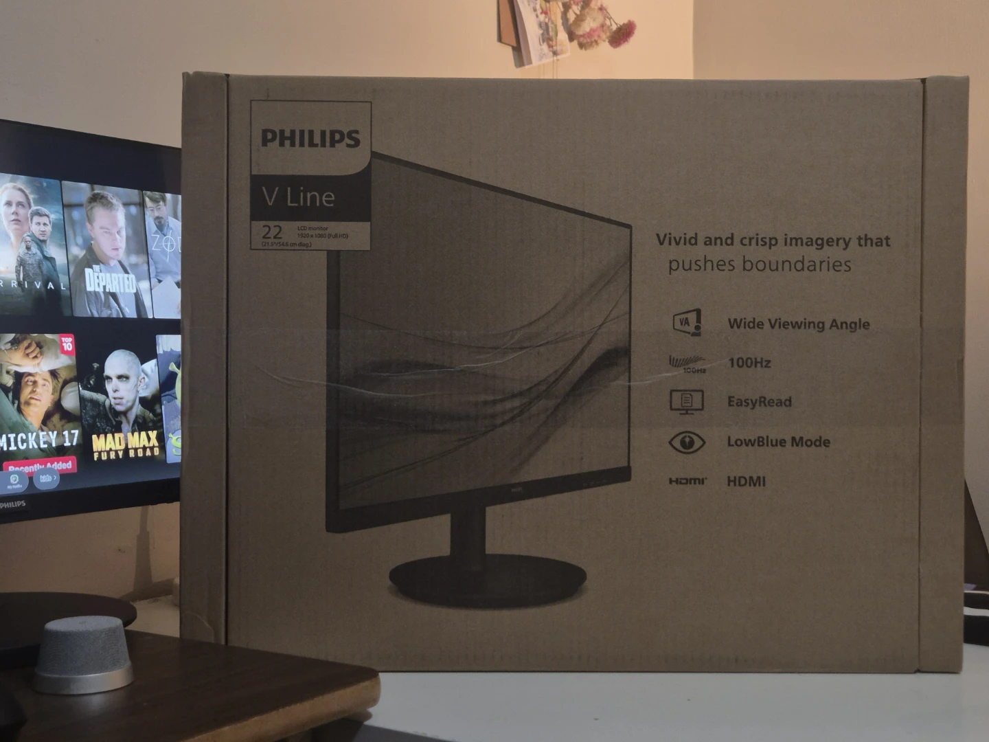 Philips 22-Inch Monitor with Bluetooth speaker - photo 2