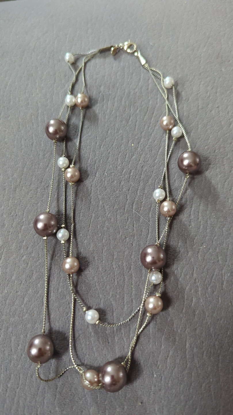 REM costume pearl necklace 16,inch