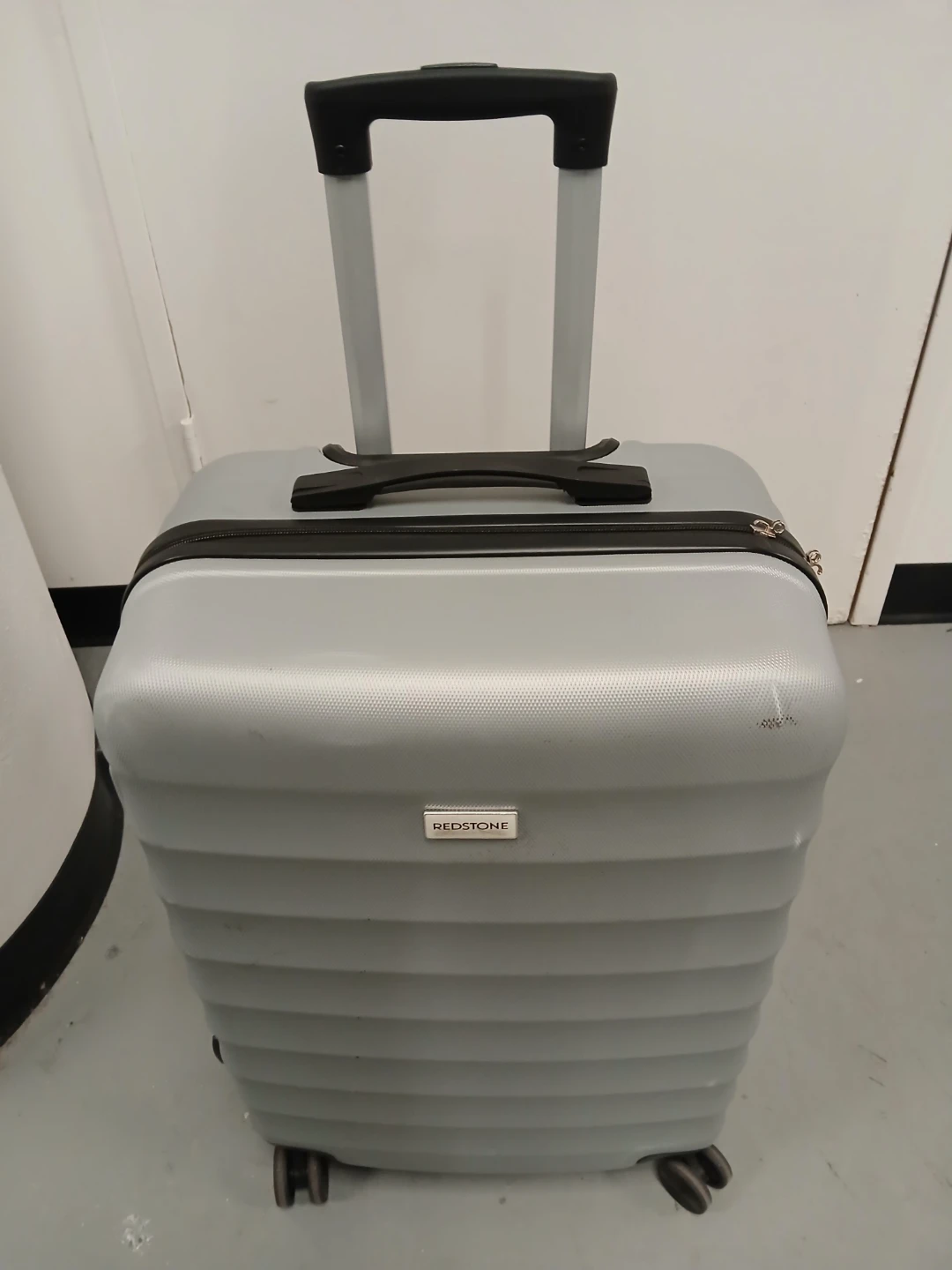Redstone Silver Hardside Carry-On Luggage