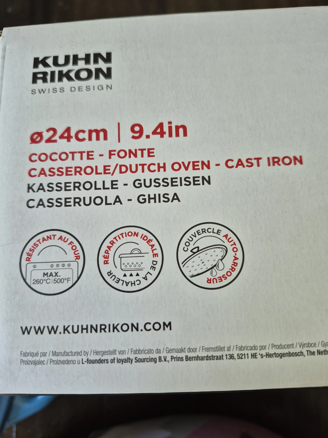 Kuhn Rikon Dutch Oven 24cm - photo 3