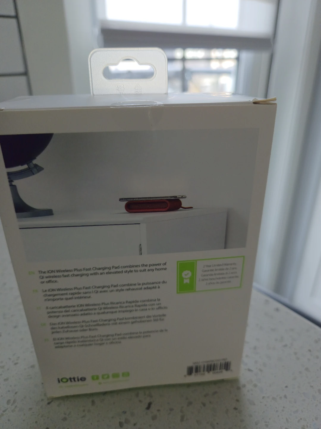 iOttie iON Wireless Plus Fast Charging Pad Red - photo 4