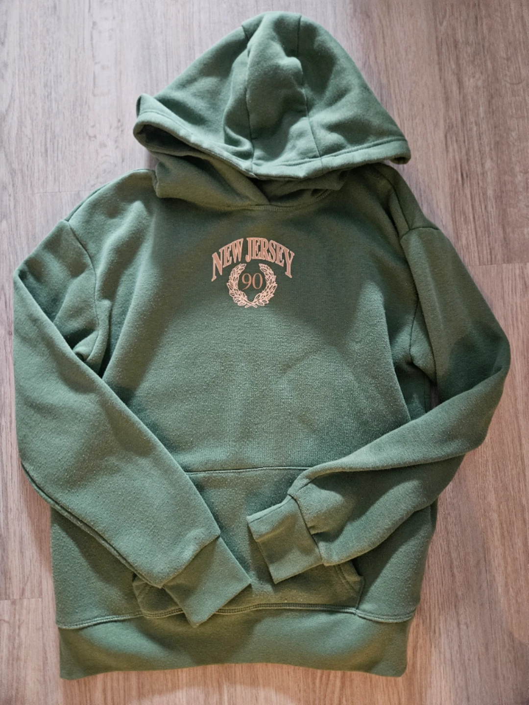 Green "New Jersey 90" Hoodie
