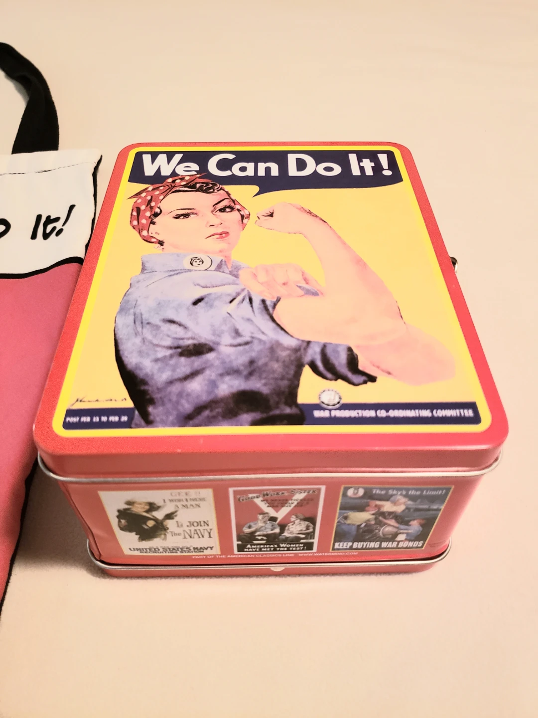Rosie the Riveter We Can Do It! Tote and Lunch Box $10 - photo 2