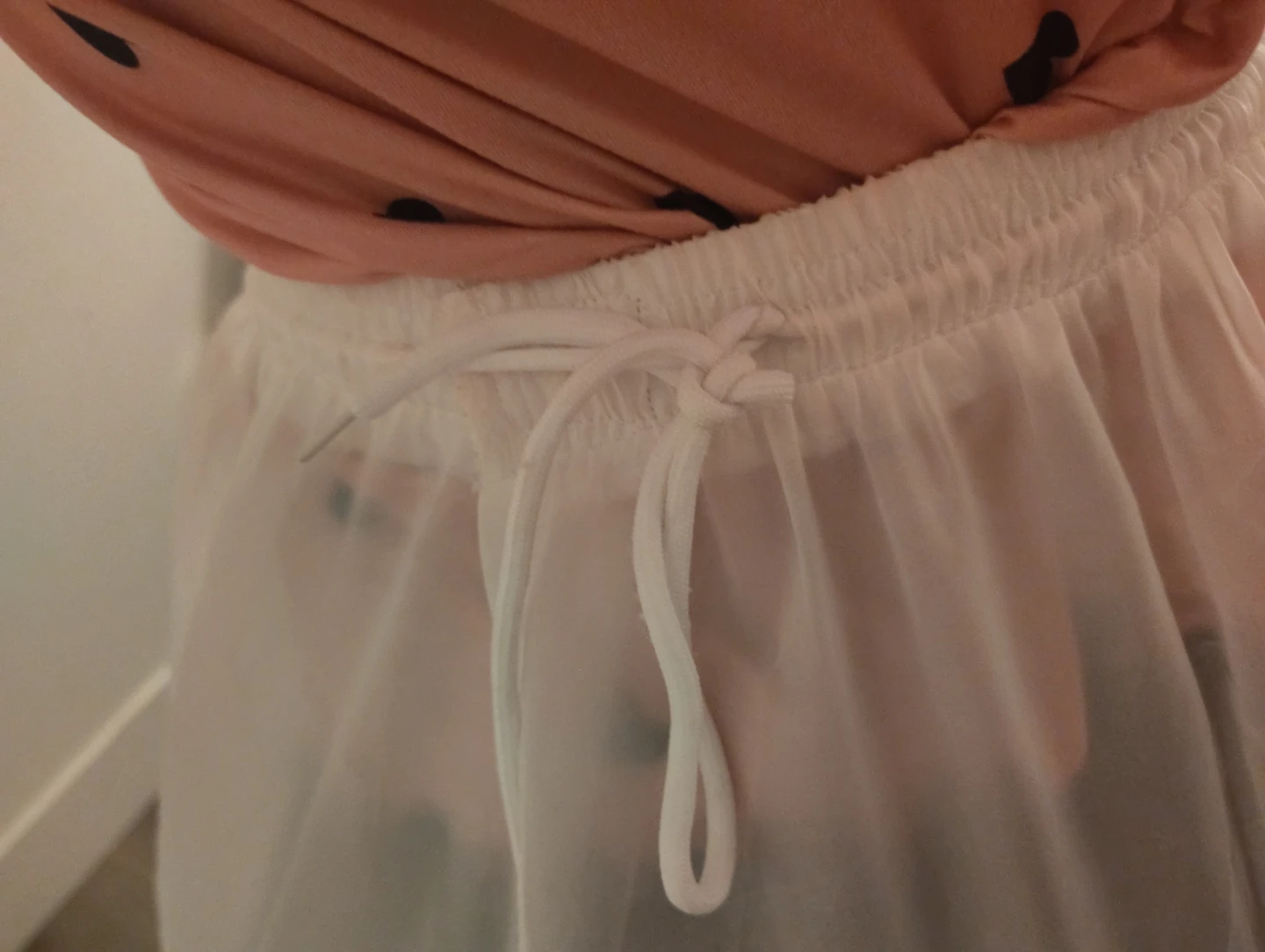 White 6 hoop crinoline petticoat - photo 3