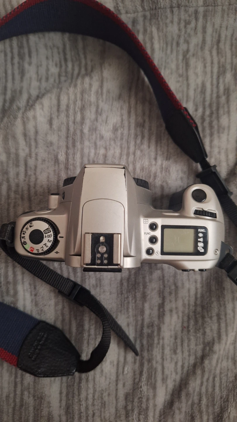 Loaded Canon Rebel 2000 EOS Film Camera with Strap - photo 3
