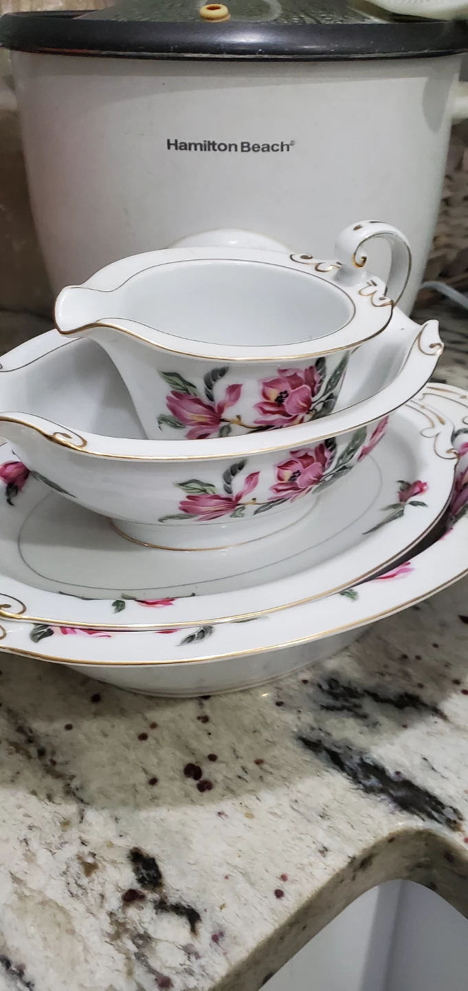 Sets of Porcelain Dinnerware.