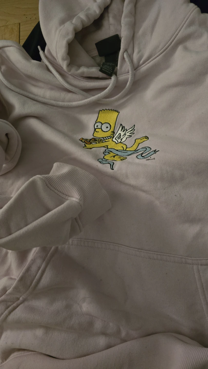 H&M The Simpsons Bart Simpson Hoodie - Size M
