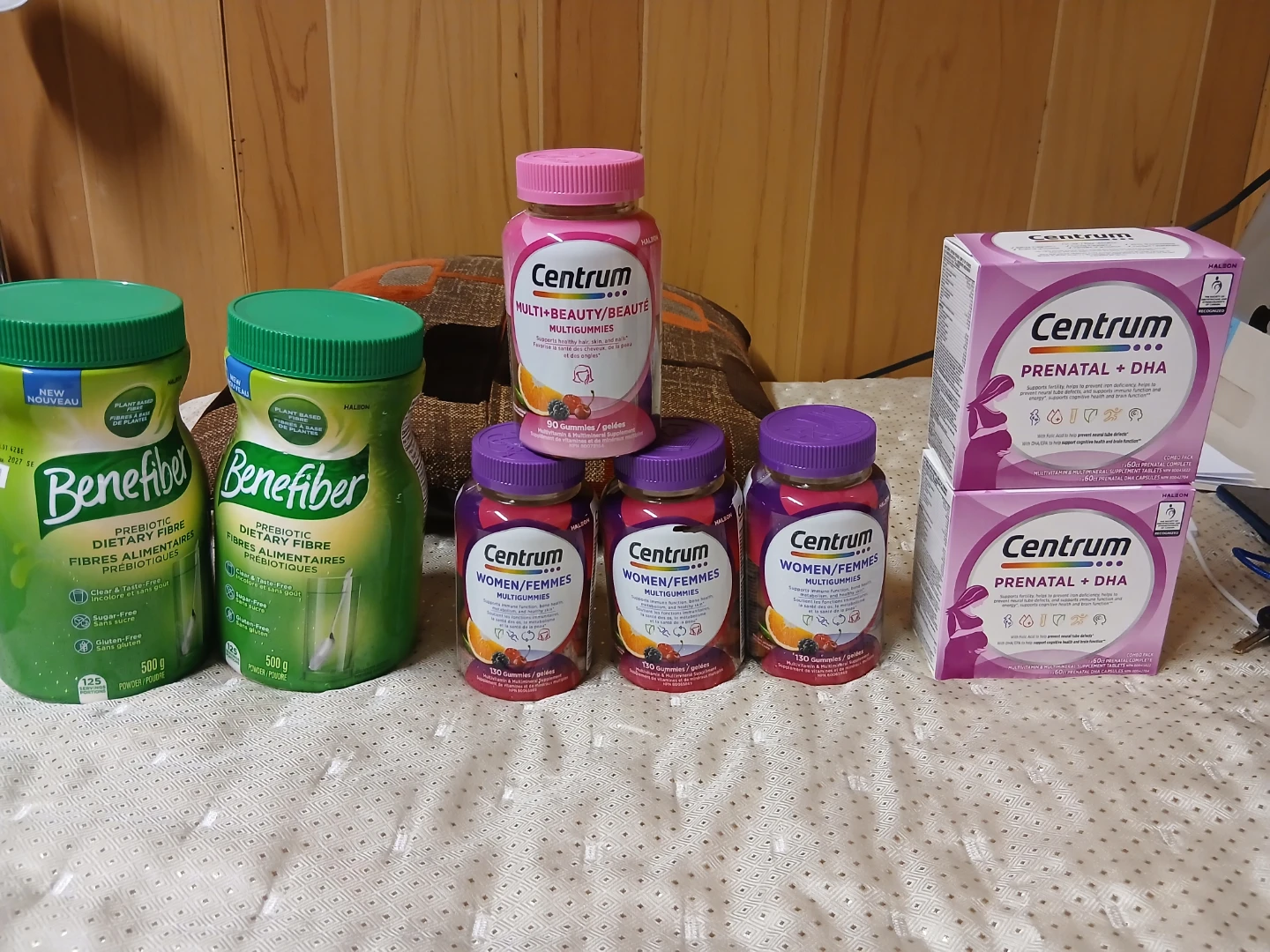 Centrum  & Prenatal+DHA Multivitamins