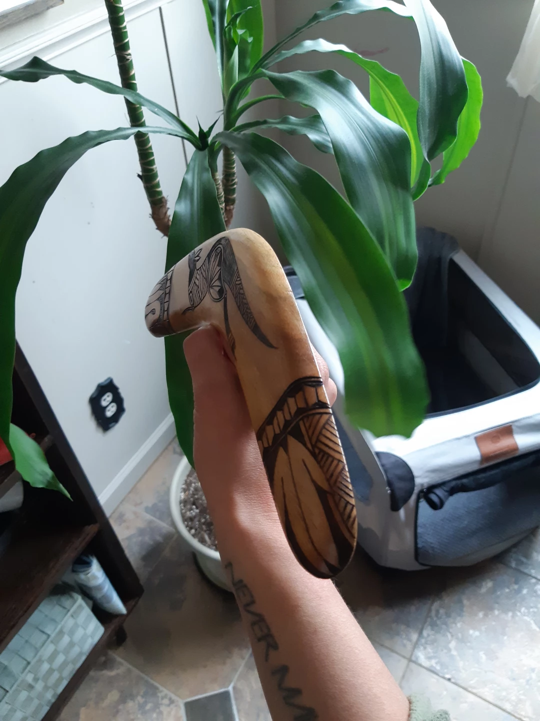 Australian decorative wooden souvenir boomerang - photo 3