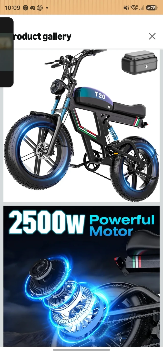 T20 Electric Bike