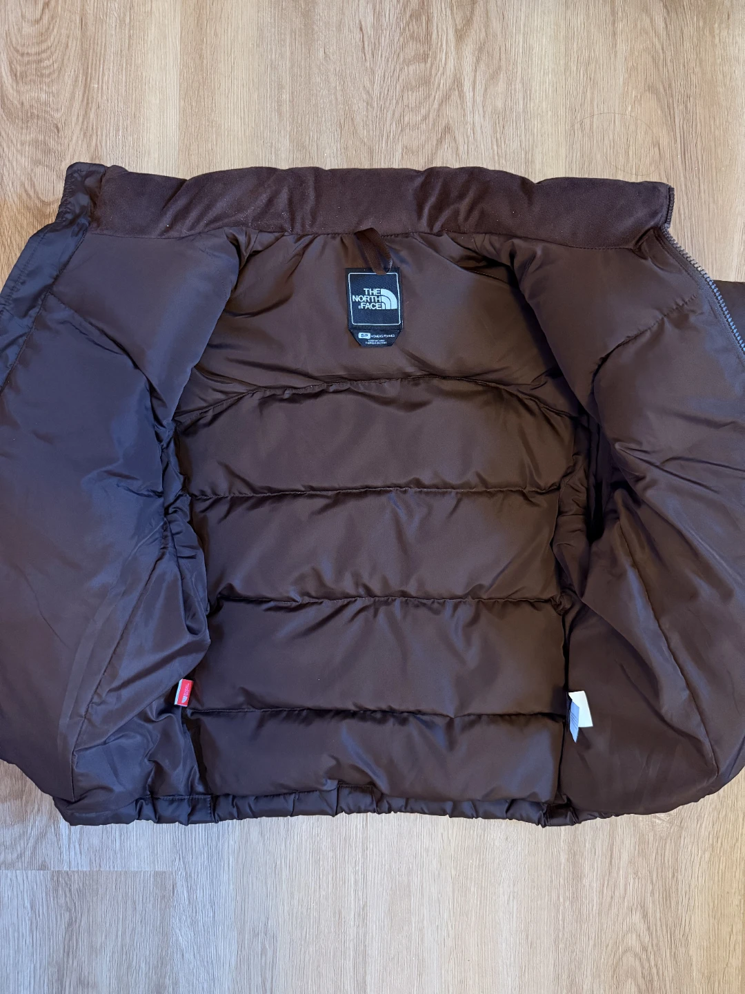 TNF 1996 Women's Vintage Nuptse Jacket (Brown) - photo 3