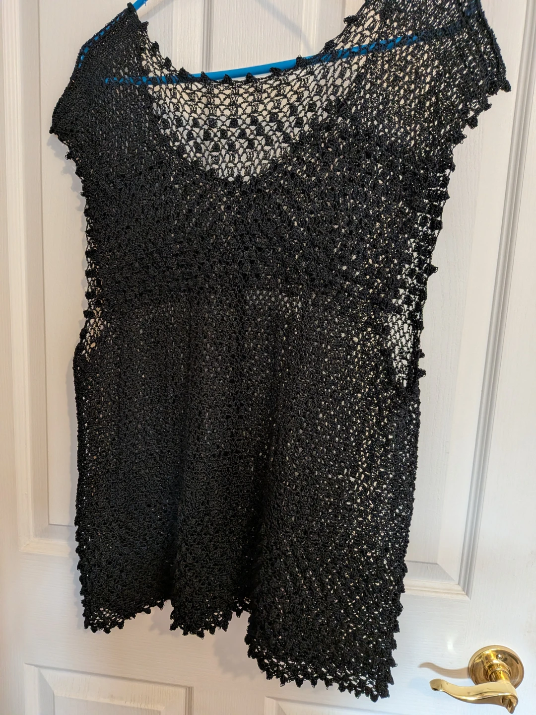 Black Crochet Top - photo 2
