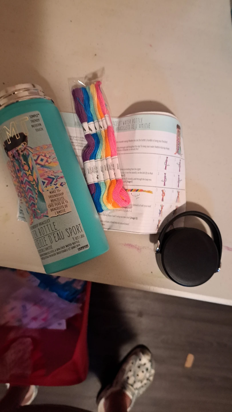 Horizon Group USA DIY Friendship Bracelet Water Bottle - photo 2