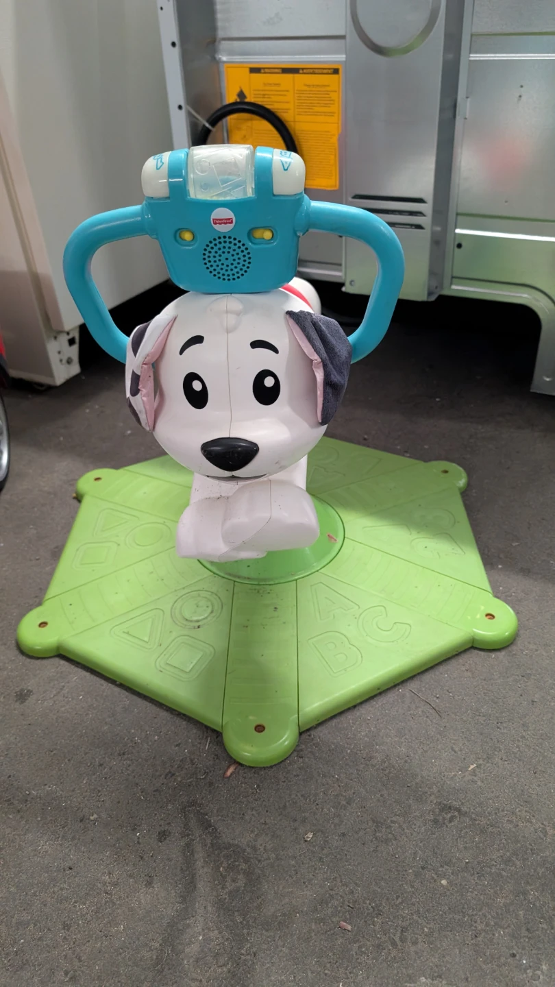 Fisher-Price Rock-a-Stack Puppy Jumper - photo 2