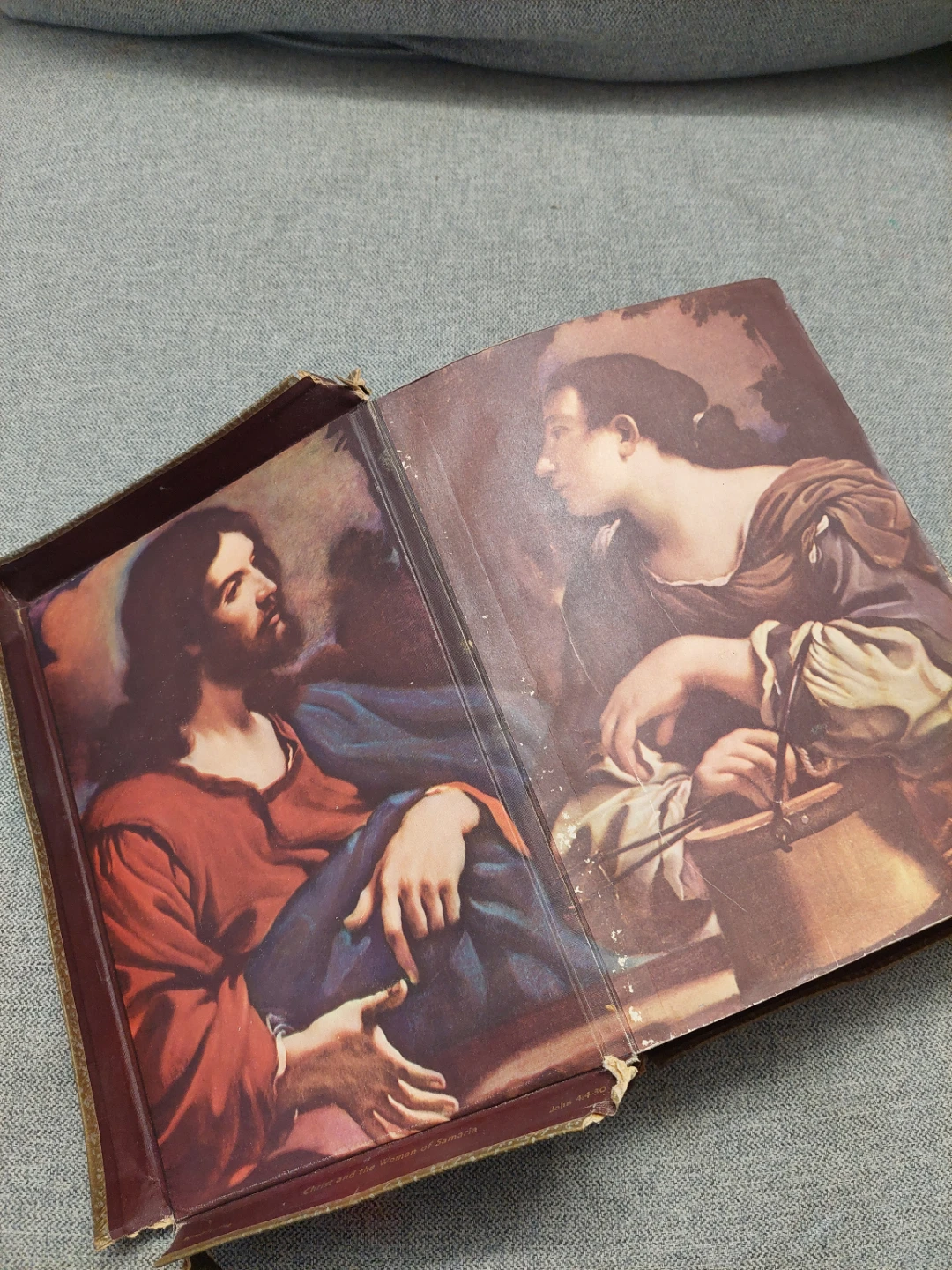 Antique Catholic Holy Bible - photo 5