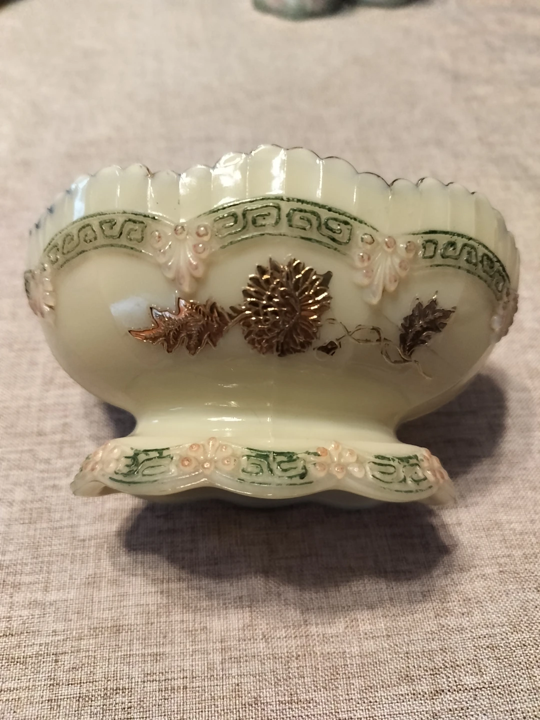Vintage Decorative Glass Candy Dish